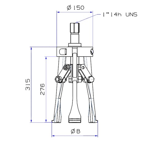 EXTRACTOR INTERIORES FORZA SERIE 4708